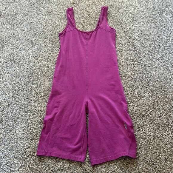 Free People Movement Hot Shot Romper | Small | Magenta Disco - Picture 4 of 7